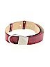 Assorted Brands 100% Leather Solid Red Leather Belt Size S - photo 1