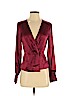 Intermix 100% Silk Red Long Sleeve Silk Top Size 0 - photo 1