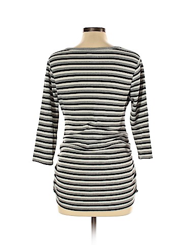 Two Hearts Maternity 3/4 Sleeve Henley (view 2)