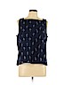 Eileen Fisher Blue Sleeveless Blouse Size L - photo 1