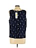 Eileen Fisher Blue Sleeveless Blouse Size L - photo 2