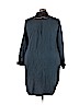 Standards & Practices 100% Tencel Blue Casual Dress Size 2X - photo 2