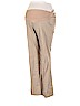 Duo Maternity 100% Cotton Tan Casual Pants Size M - photo 1