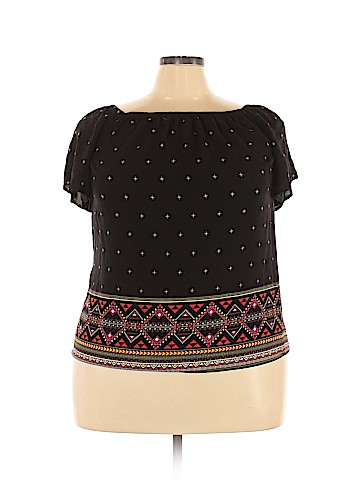Torrid Short Sleeve Blouse (view 1)