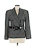 Linda Allard Ellen Tracy 100% Wool Gray Wool Blazer Size 2 - photo 1