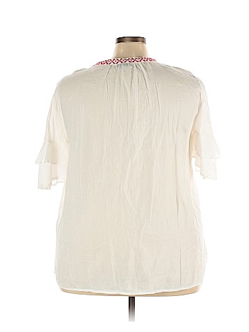 Liz Claiborne Short Sleeve Blouse (view 2)