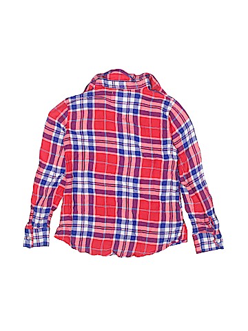 Justice Long Sleeve Button-Down Shirt (view 2)