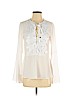 MICHAEL Michael Kors White Long Sleeve Blouse Size XS - photo 1