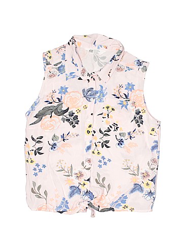 H&M Sleeveless Button-Down Shirt (view 1)