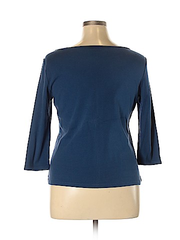 Ann Taylor Factory 3/4 Sleeve T-Shirt (view 2)