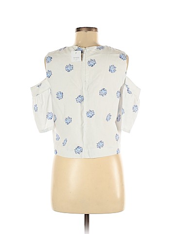 Club Monaco Short Sleeve Blouse (view 2)