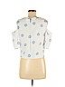 Club Monaco White Short Sleeve Blouse Size M - photo 2