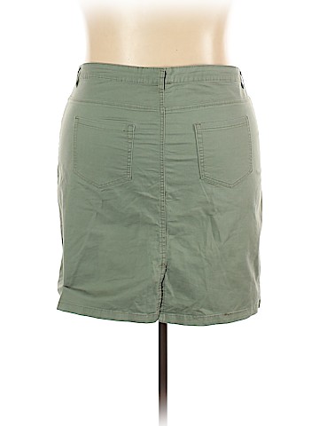 Laura Scott Denim Skirt (view 2)