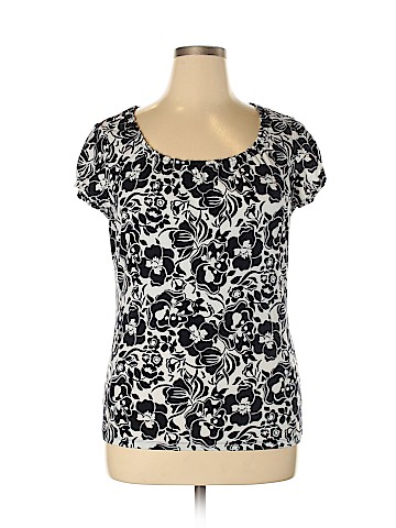 Ann Taylor Factory Short Sleeve Top (view 1)