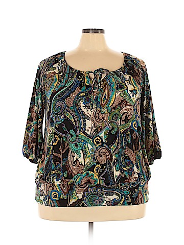 Avenue 3/4 Sleeve Top (view 1)