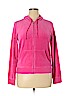 Juicy Couture Pink Zip Up Hoodie Size XL - photo 1