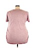 Motherhood Purple Short Sleeve Top Size 3X - photo 2