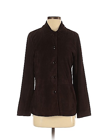 Eileen Fisher Leather Jacket (view 1)