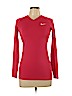 Nike 100% Polyester Red Active T-Shirt Size S - photo 1