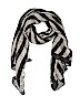 Unbranded Stripes Gray Scarf One size - photo 1