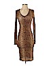 BCBGMAXAZRIA Tan Casual Dress Size S - photo 1