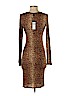 BCBGMAXAZRIA Tan Casual Dress Size S - photo 2