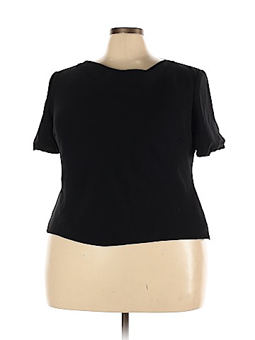 Donna Ricco Short Sleeve Blouse (view 1)