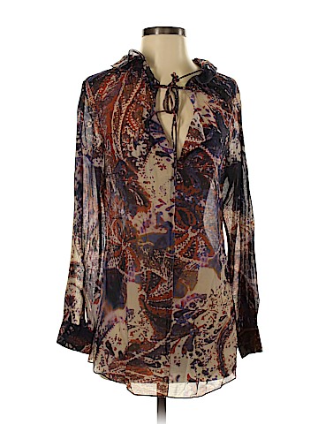 Elie Tahari Long Sleeve Blouse (view 1)