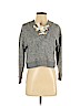 10 Crosby Derek Lam 100% Cotton Gray Pullover Sweater Size 00 - photo 1