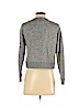 10 Crosby Derek Lam 100% Cotton Gray Pullover Sweater Size 00 - photo 2