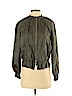 H&M 100% Cotton Green Jacket Size 4 - photo 1