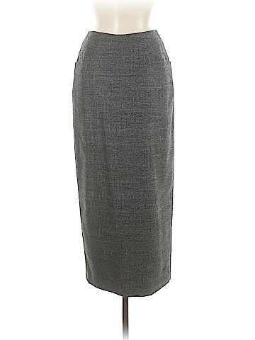 Linda Allard Ellen Tracy Wool Skirt (view 1)
