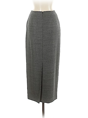 Linda Allard Ellen Tracy Wool Skirt (view 2)