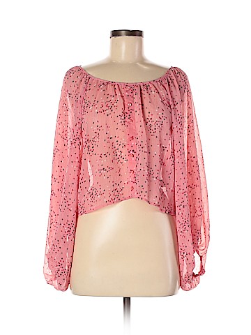 Candie's Long Sleeve Blouse (view 1)