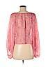 Candie's 100% Polyester Pink Long Sleeve Blouse Size M - photo 2