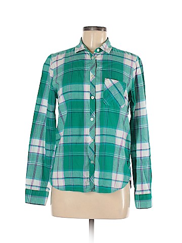 American Eagle Outfitters Long Sleeve Button-Down Shirt (view 1)