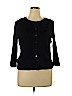 Rafaella 100% Cotton Black Cardigan Size XL - photo 1