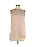H Trend 100% Silk Pink Sleeveless Silk Top Size M - photo 1