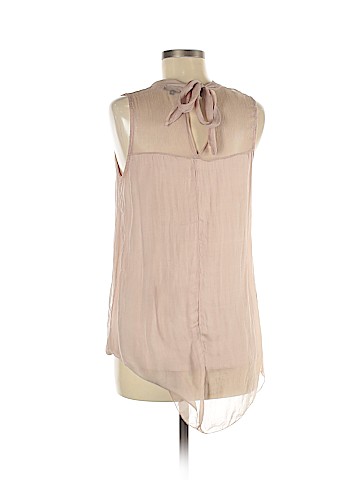 H Trend Sleeveless Silk Top (view 2)