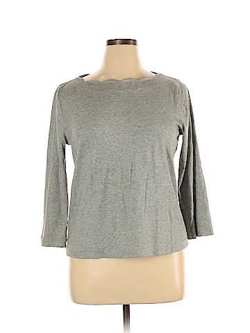 J. Crew Factory Store 3/4 Sleeve Top (view 1)