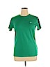 Nike 100% Polyester Green Active T-Shirt Size XL - photo 1