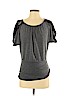 Iz Byer Gray Short Sleeve Top Size S - photo 1