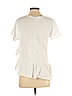 LnA 100% Cotton White Short Sleeve Top Size S - photo 2
