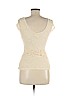 Self Esteem Ivory Short Sleeve Blouse Size M - photo 2