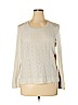 Kensie Ivory Long Sleeve Top Size XL - photo 1