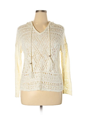 Pink Rose Pullover Hoodie (view 1)