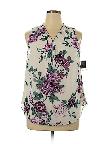 INC International Concepts Sleeveless Blouse (view 1)