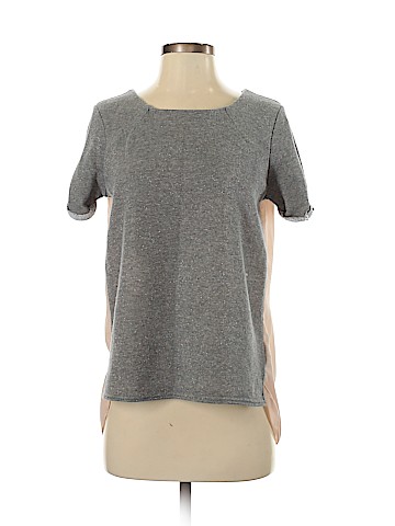 American Eagle Outfitters Short Sleeve Blouse (view 1)