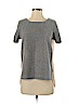American Eagle Outfitters Gray Short Sleeve Blouse Size S (petite) - photo 1