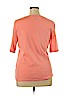 Karen Scott 100% Cotton Pink Short Sleeve Top Size XL - photo 2